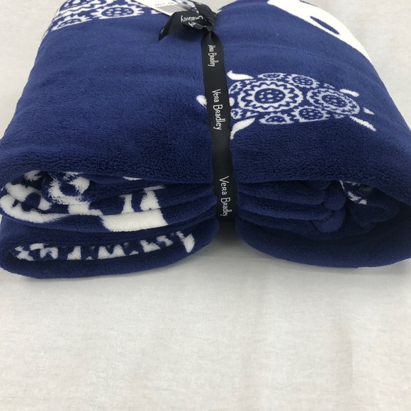 Vera Bradley Bedding Vera Bradley Sea Turtles Throw Blanket Poshmark